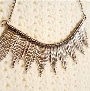 Forever 21 Matchstick Statement Necklace